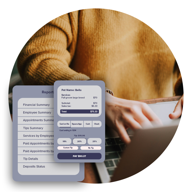 Payroll-Reporting Smart Appointment Scheduling for Groomers