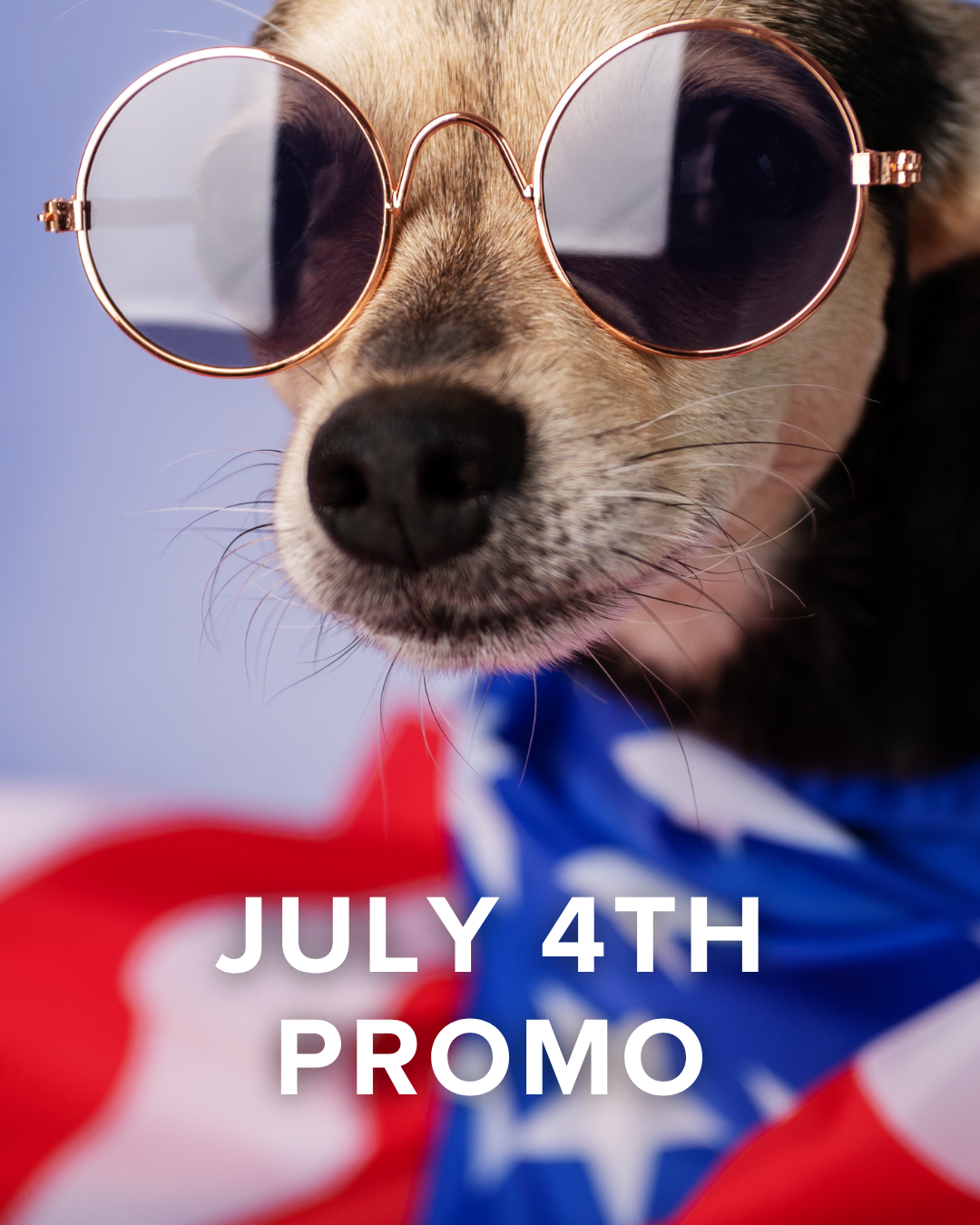 July 4th promo graphic