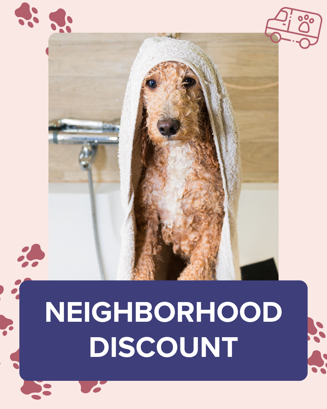 Neighborhood discount graphic